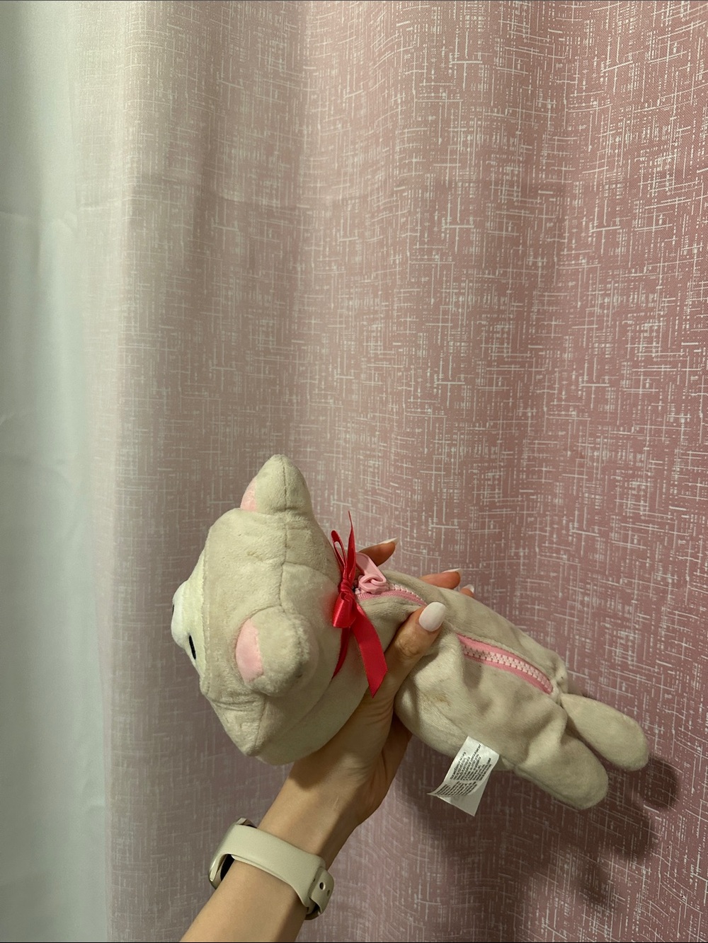 Rilakkuma Korilakkuma Cat Costume Plush Pouch